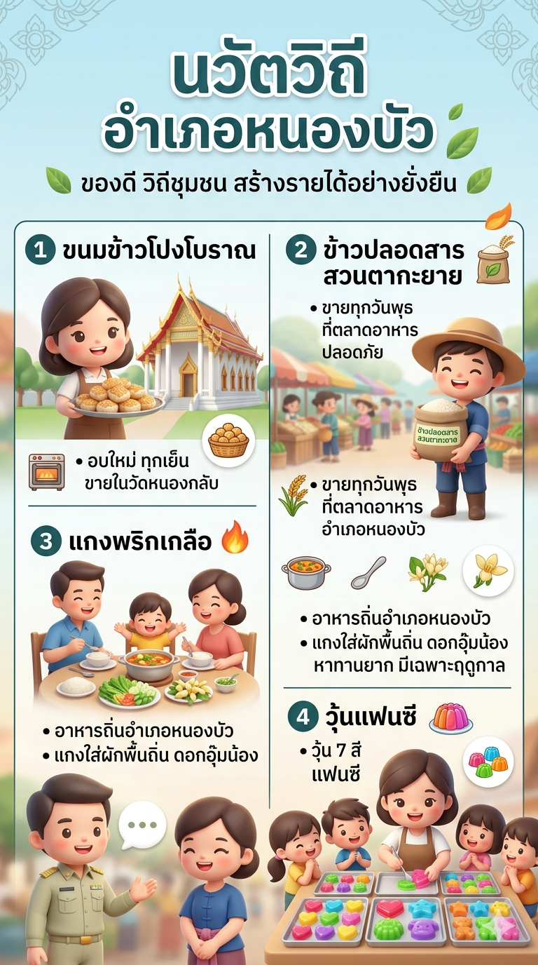 เชิญชวนท่องเที่ยวหมู่บ้าน OTOP นวัตวิถี