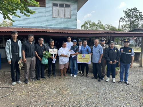 เยี่ยมครัวเรือนเปราะบางตำบลวังบ่อ